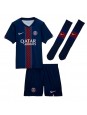 Paris Saint-Germain Khvicha Kvaratskhelia #7 Kotipaita Lasten 2025-26 Lyhythihainen (+ shortsit)